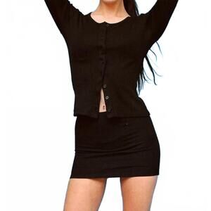 NEW GIL RODRIGUEZ sophie cardigan in black